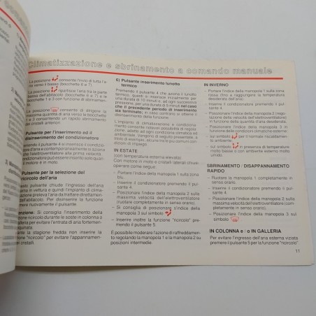 Alfa Romeo Allegato al libretto uso e manutenzione 164 V6 Turbo. Discreto