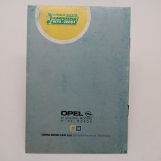 Libretto Servizio di assitenza Opel compilato e timbrato 1991. Segni del tempo 2
