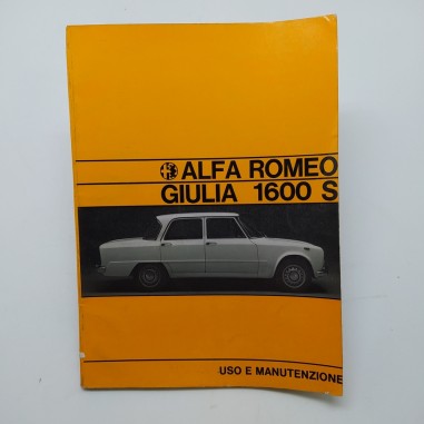 Alfa Romeo Manuale uso e manutenzione mod. Giulia 1600 S, 196. Strappi e macchie