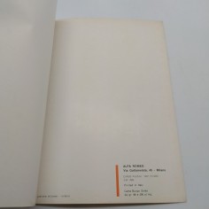 Manuale uso e manutenzione Alfa Romeo Giulia 1300, 1967. Ingiallimento 2