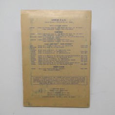 Lancia Beta Manuale uso e manutenzione mod. Berlina 2° serie, 1300, 1600, 2000 2