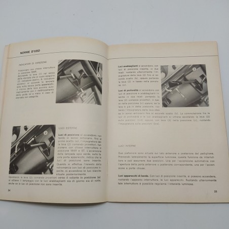 Manuale uso e manutenzione Lancia Beta berlina 1400,1600, 1800, 4° ed.1973