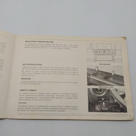 Alfa Romeo Manuale uso e manutenzione mod. Alfasud & Alfasud Super, 1977