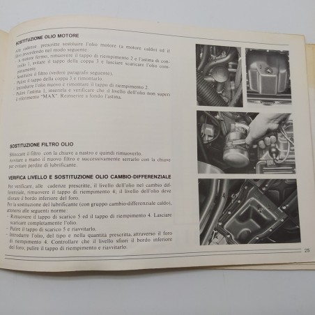 Alfa Romeo Manuale uso e manutenzione mod. Alfasud & Alfasud 5M, 1976. Mediocre