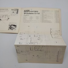 Manuale uso e manutenzione Alfa Romeo Giulietta 1.3/1.6, 1977. Segni di penna 2