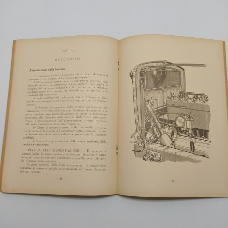 Manuale uso e manutenzione SPA Autocarri Ceirano mod. 50c.m. & c.r.l. 1937