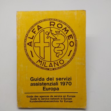 Guida ai servizi assistenziali Alfa Romeo 1970. Pieghe e macchie