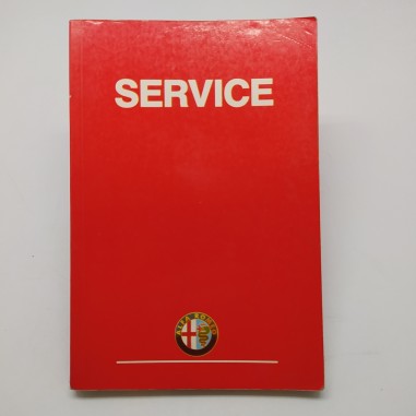 Alfa Romeo Guida ai servizi assistenziali - Service multilingue 1990. Polvere