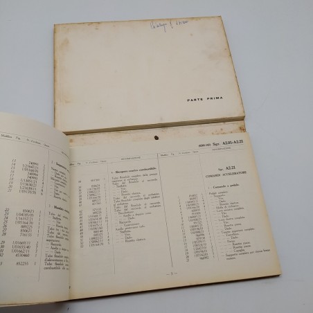 Catalogo parti di ricambio Fiat 682 T3, 1° ed. 1963. Mediocre