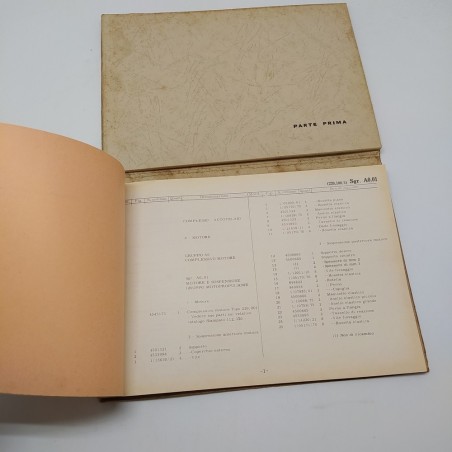 Catalogo parti di ricambio autocarri FIAT 643N； 643 N1, 1° ed. 1963. Mediocre