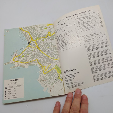 Guida ai servizi assistenziali Aldfa Romeo - Italia Europa 1980. Polvere