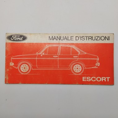 Manuale d'istruzioni Ford mod. Escort 1975. Macchie diffuse