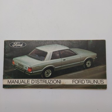 Manuale d'istruzioni Ford mod. Taunus 1977. Macchie e polvere