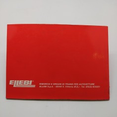 Manuale utente uso e manutenzione rimorchi ELLEBI 1985. Ingiallito 2