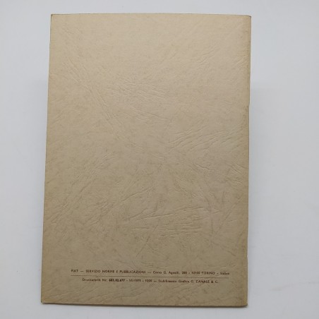 Betriebsanleitung - Manuale Fiat 662 N3 in tedesco, 1971. Ingrigimenti