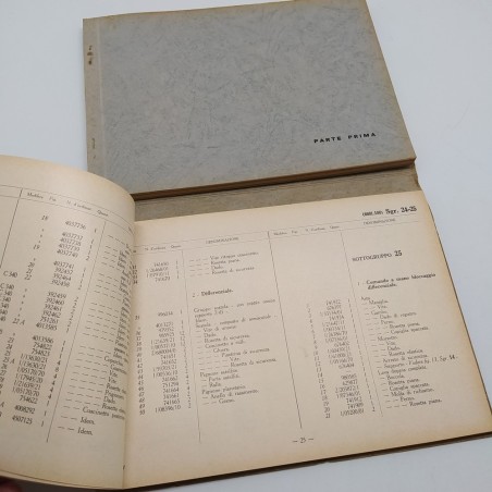 Catalogo parti di ricambio autocarro Fiat mod. 639 N2, 4° ed. 1963. Mediocre