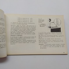 Libretto uso e manutenzione motori industriali Ford ITALIAN serie 2710, 1973 2