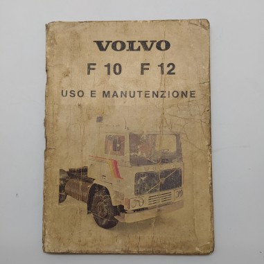 Manuale uso e manutenzione VOLVO mod. F10, F12. Condizioni mediocri