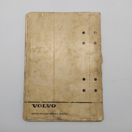Manuale uso e manutenzione VOLVO mod. F10, F12. Condizioni mediocri