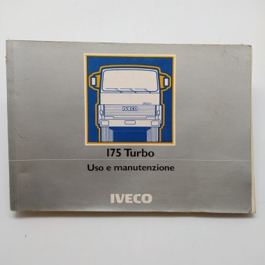 Manuale uso e manutenzione IVECO, 3° ed. 1990. Rilegatura scollata