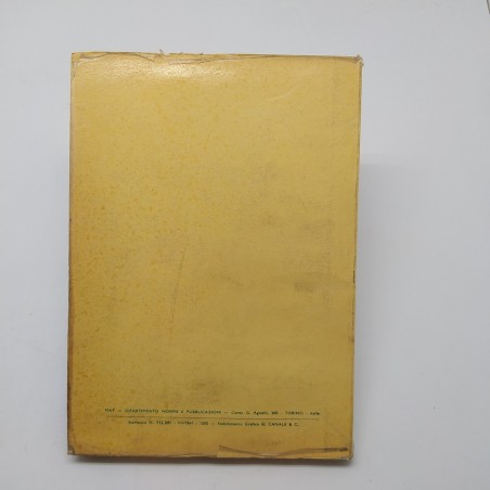 Catalogo parti di ricambio Fiat motore 213 verticale, 3° ed. 1961. Sbucciato