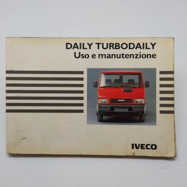 Iveco Manuale uso e manutenzione Daily Turbodaily, 9° ed. 1993. Vistose macchie