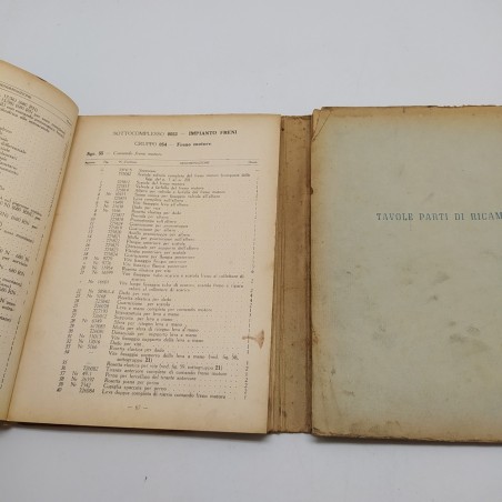 Fiat Catalogo parti di ricambio autocarro 680N； autobus 680 RN & RNU, 3° ed. '56