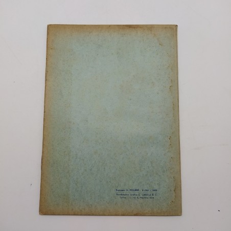 Catalogo parti di ricambio Fiat motrice mod. 642T per semirimorchio, 1954. Aloni