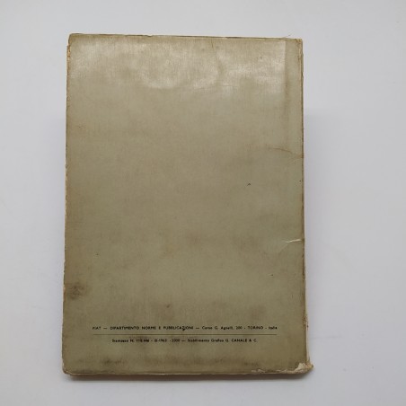 Catalogo parti di ricambio Fiat Taxi mod. 1500, 1° ed. 1963. Mediocre