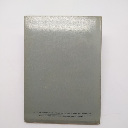 Catalogo parti di ricambio Fiat 1800B carrozzeria, 1° ed. 1961. Mediocre