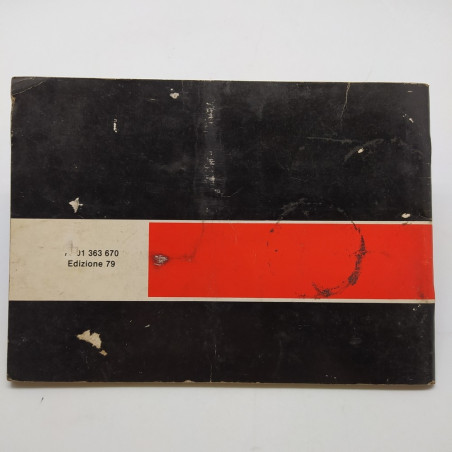 Manuale uso e manutenzione veicoli industriali Renault Saviem JK50/JK60, '79