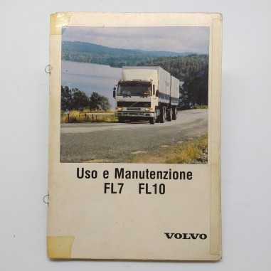 Volvo Manuale uso e manutenzione FL7； FL10, anni '90. Riparato con scotch