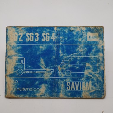 Manuale uso e manutenzione Renault Saviem diesel mod. SG2； SG3； SG4, 1975