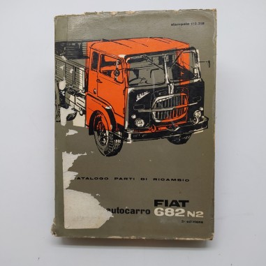 Fiat Catalogo parti di ricambio 682 N2, 3° ed. 1960. Mediocre