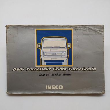 Manuale uso e manutenzione IVECO Daily； TurboDaily； Grinta； TurboGrinta, 1988