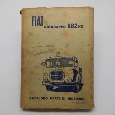 Catalogo parti di ricambio autocarro Fiat 682 N2, 2° ed. 1957. Mediocre