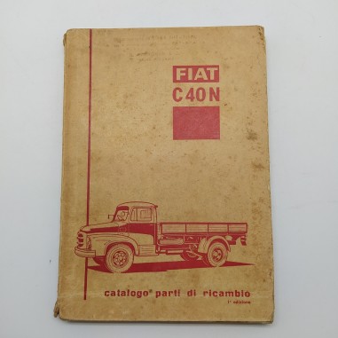 Catalogo parti di ricambio autocarro Fiat C 40 N, 1° edizione. Macchie