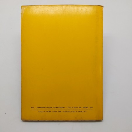 Catalogo parti di ricambio Fiat 2300, 1° ed. 1963. Ingiallimenti