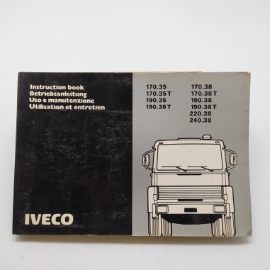 Manuale uso e manutenzione veicoli Iveco. Condizioni mediocri