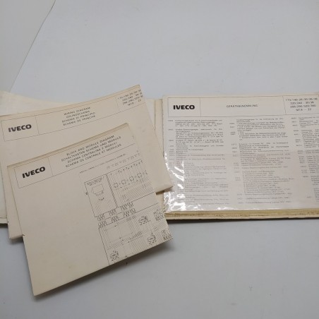 Manuale uso e manutenzione veicoli Iveco. Condizioni mediocri