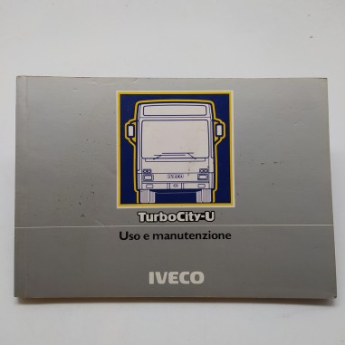 Manuale uso e manutenzione Iveco TurboCity-U, 1988. Machcie