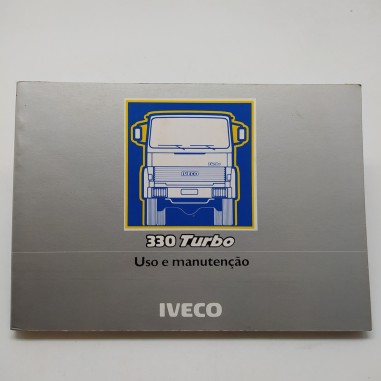 Manuale uso e manutenzione Iveco 330 Turbo, lingua portoghese, 1990. Discreto