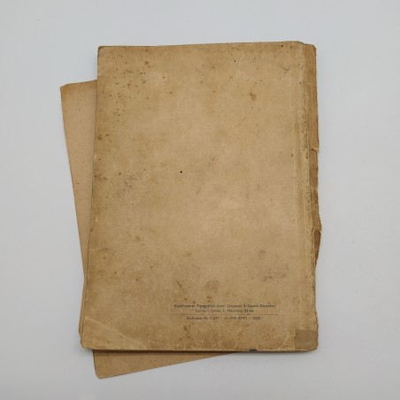 Catalogo parti di ricambio autocarro Fiat, 2° ed. 1940. Condizioni mediocri