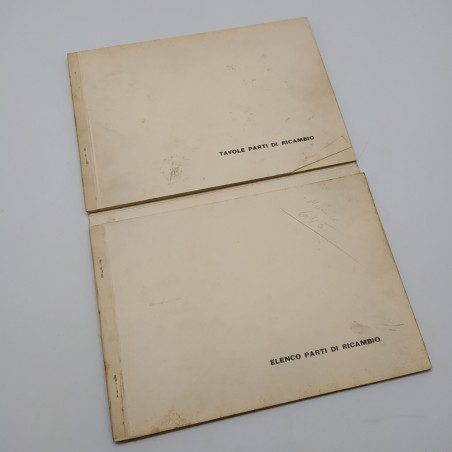 Catalogo parti di ricambio Fiat motore 213 verticale, 2° ed. 1960. Macchie