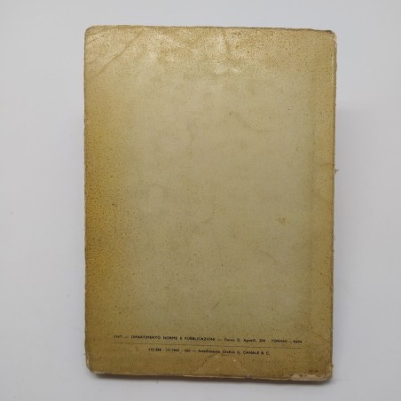 Supplemento catalogo ricambi Fiat 220H, 1963. Condizioni mediocri