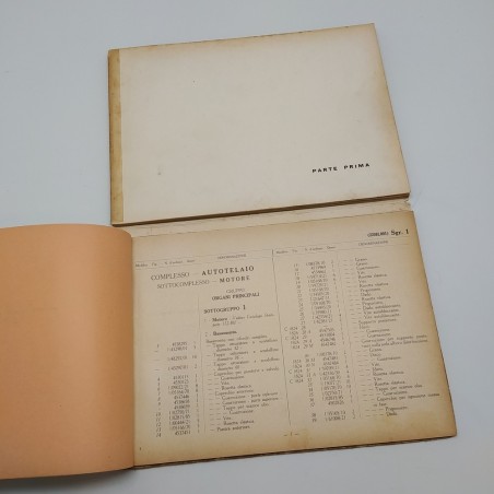 Supplemento catalogo ricambi Fiat 220H, 1963. Condizioni mediocri