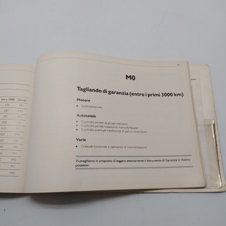 Manuale uso e manutenzione Iveco EuroTurbo, 1° ed. 1991. Polvere diffusa