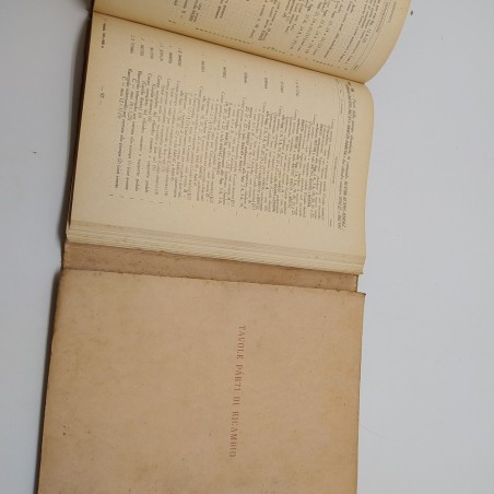 Fiat Catalogo parti di ricambio 1400-1400A, 6° ed. 1955. Macchie e aloni
