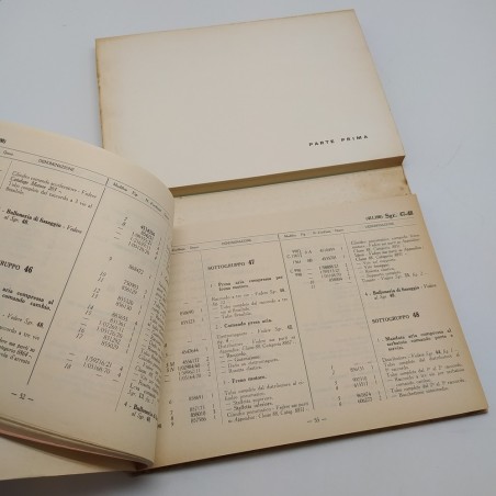 Fiat Catalogo parti di ricambio autobus mod. 411, 3° ed. 1968. Ingiallimenti