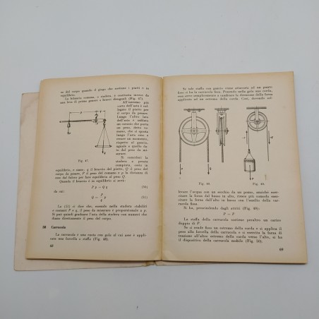 Elementi di meccanica, INAPLI 1960, Serie III n. 36. Rilegatura scollata